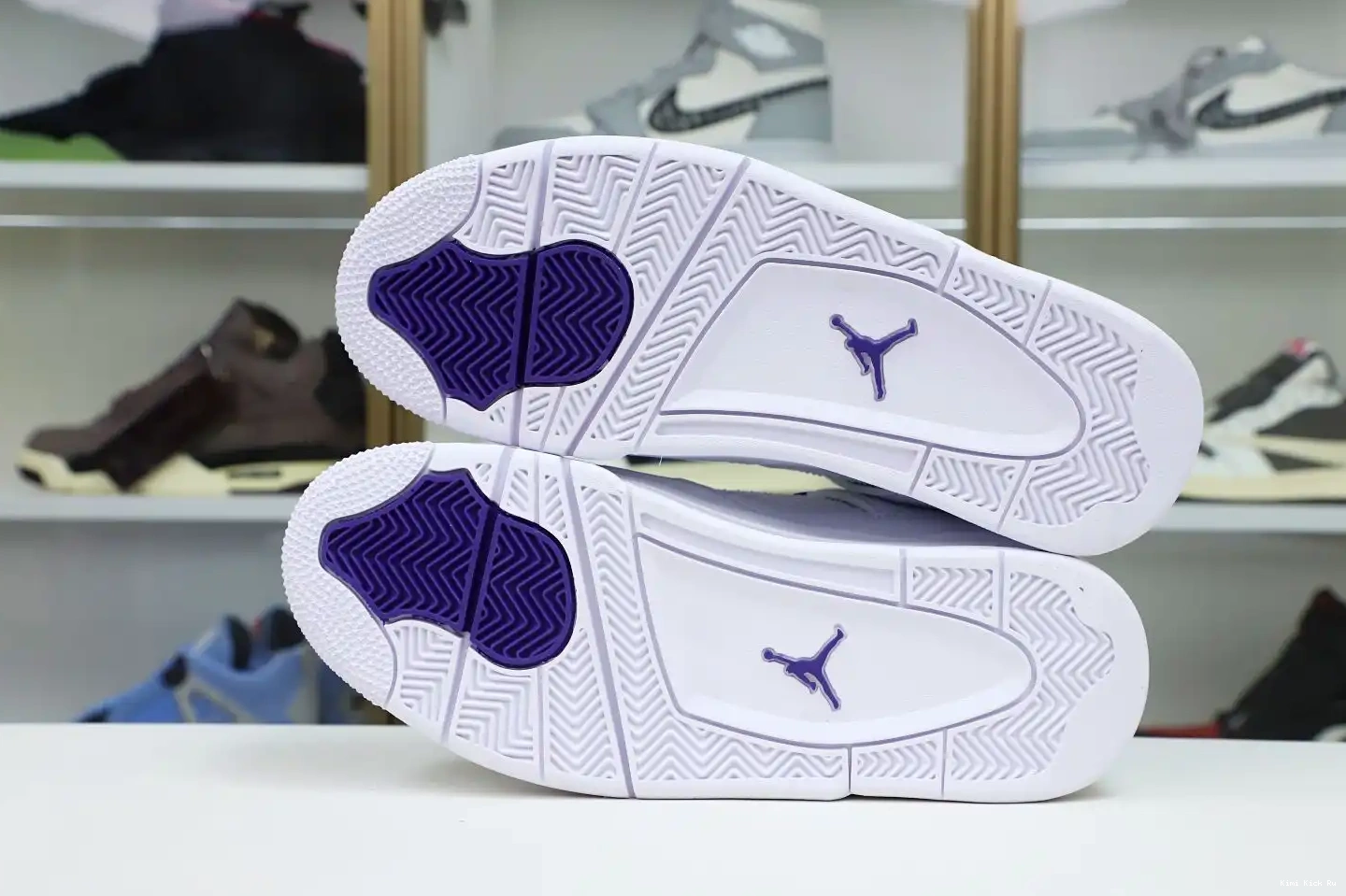 Kimikick PURPLE JORDAN 4 METALLIC AIR 0627